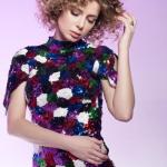 Stylizacja imprezowa lat 80' Sumirska, abcfryzjera, moda damska 80'